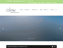 Tablet Screenshot of cliintel.com
